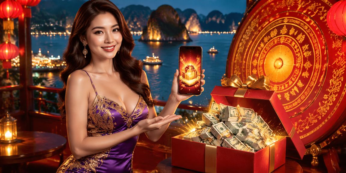Người dùng Việt Nam trải nghiệm casino trên điện thoại tại vịnh Hạ Long